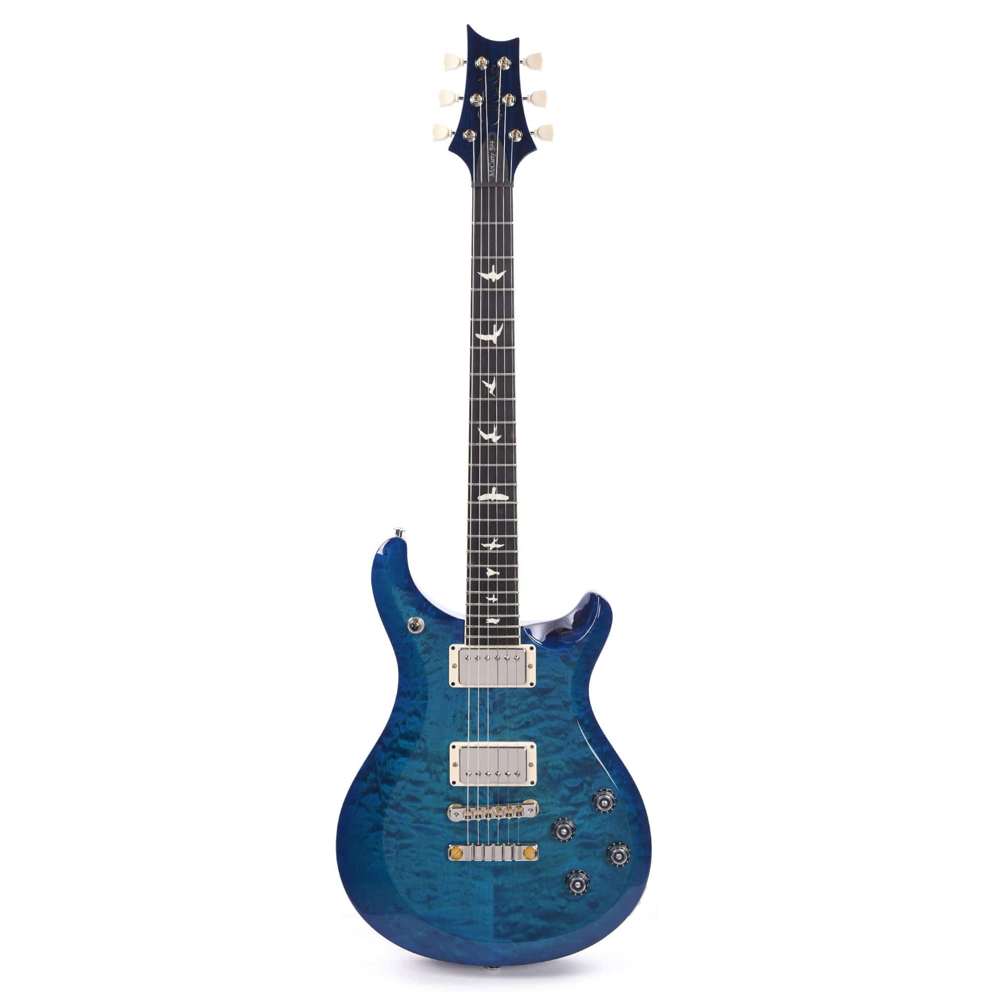 PRS Special Run S2 McCarty 594 Quilt Top Blue Matteo w/Ebony Fingerboard Electric Guitars / Solid Body