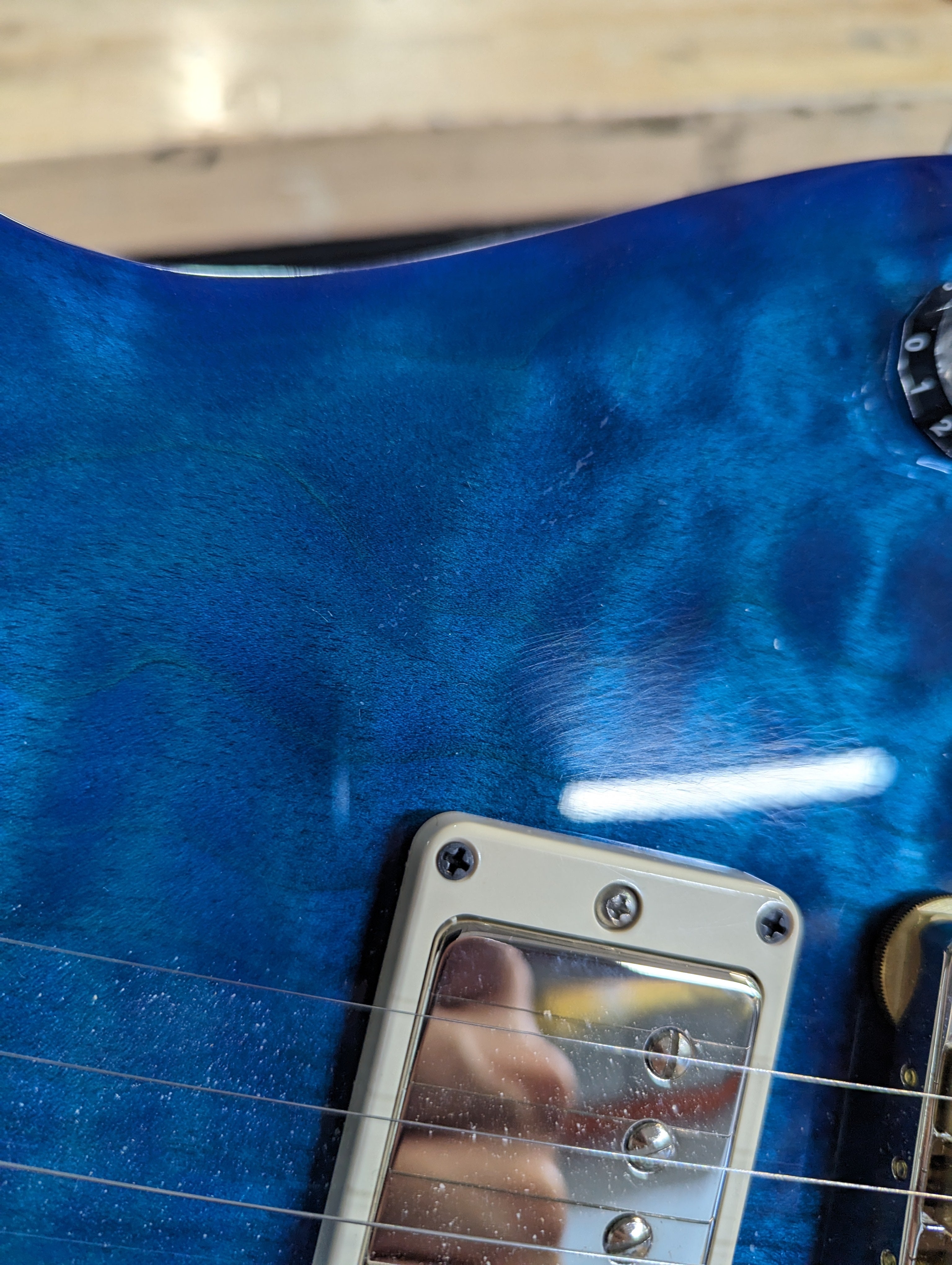 PRS Special Run S2 McCarty 594 Quilt Top Blue Matteo w/Ebony Fingerboard Electric Guitars / Solid Body