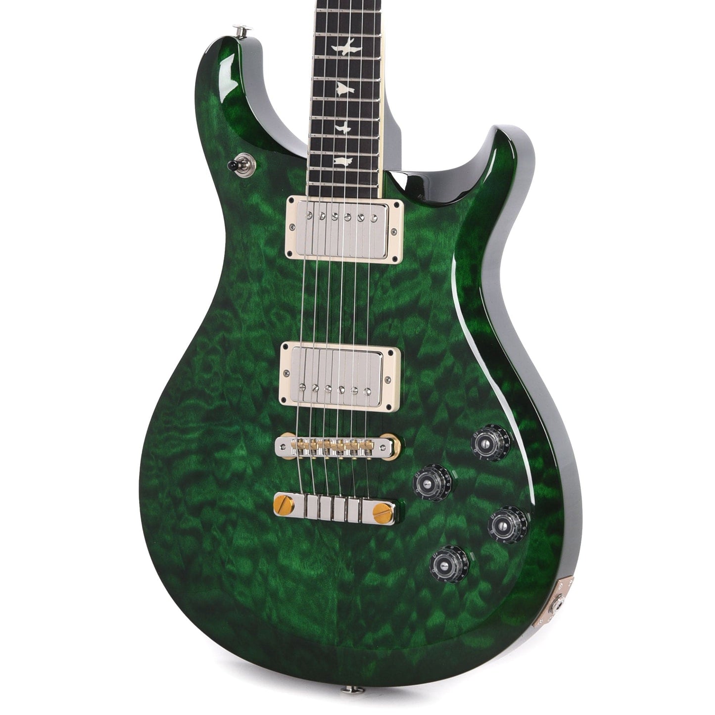 PRS Special Run S2 McCarty 594 Quilt Top Emerald Green w/Ebony Fingerboard Electric Guitars / Solid Body