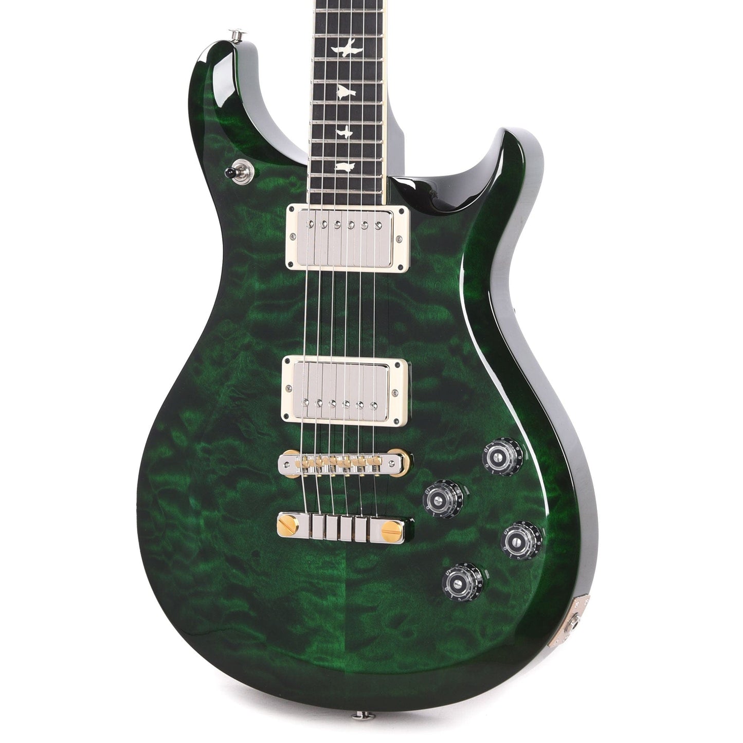 PRS Special Run S2 McCarty 594 Quilt Top Emerald Green w/Ebony Fingerboard Electric Guitars / Solid Body