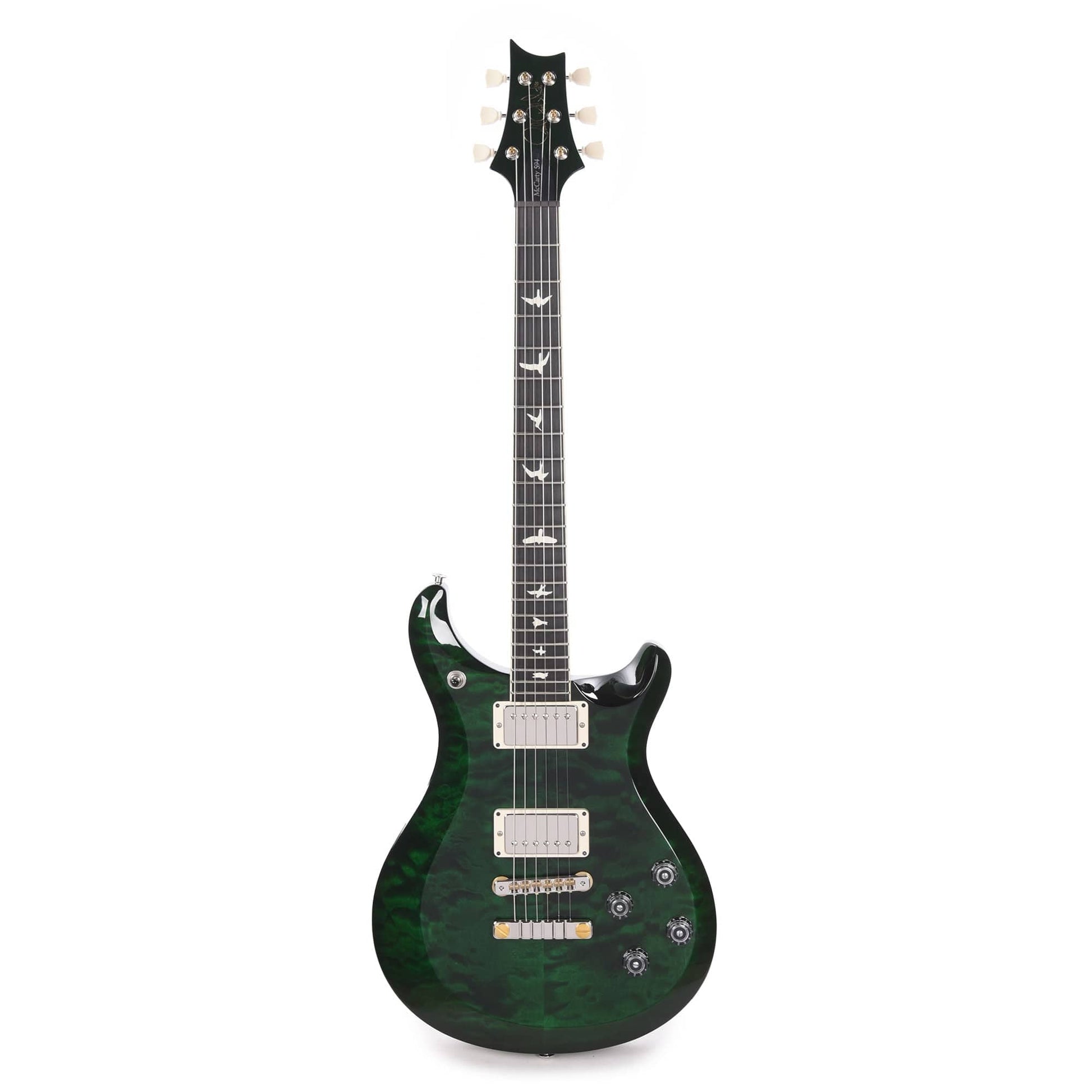 PRS Special Run S2 McCarty 594 Quilt Top Emerald Green w/Ebony Fingerboard Electric Guitars / Solid Body