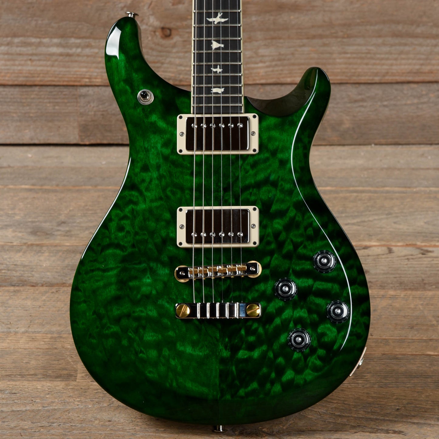 PRS Special Run S2 McCarty 594 Quilt Top Emerald Green w/Ebony Fingerboard Electric Guitars / Solid Body