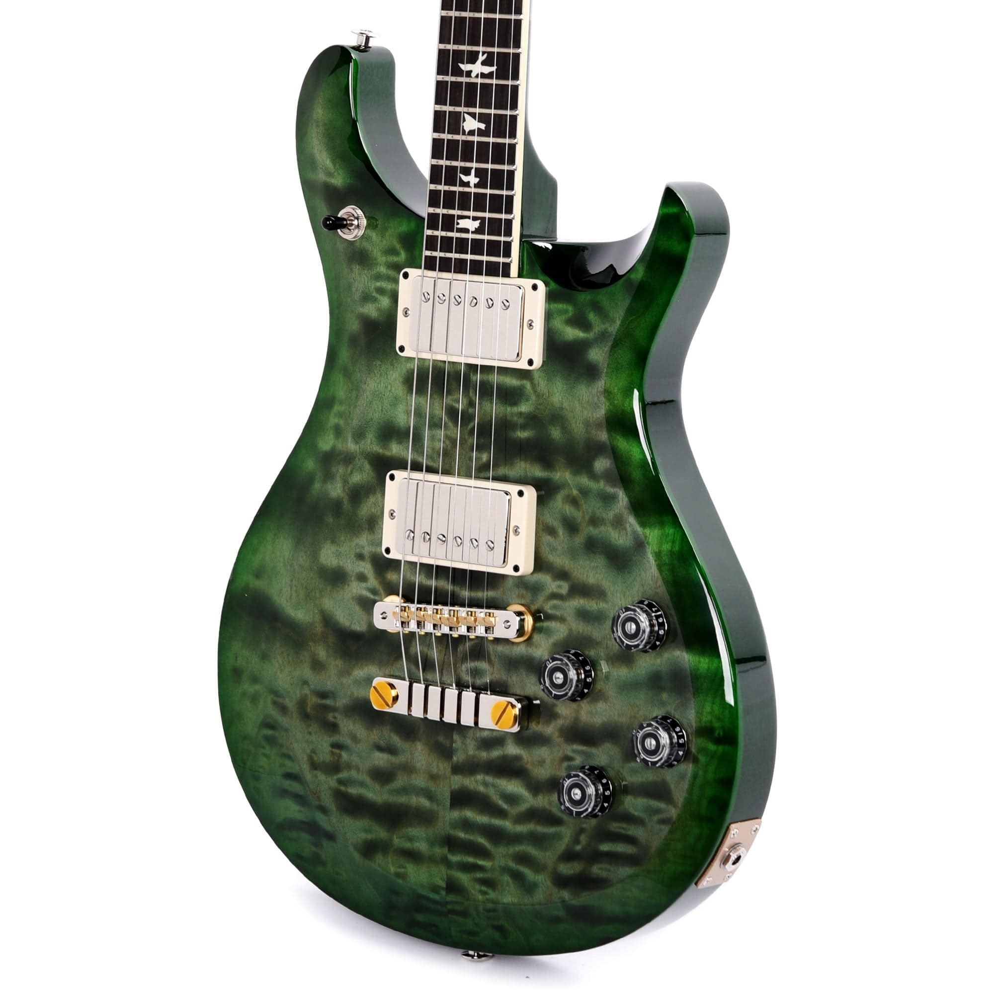 PRS Special Run S2 McCarty 594 Quilt Top Trampas Green w/Ebony Fingerboard Electric Guitars / Solid Body