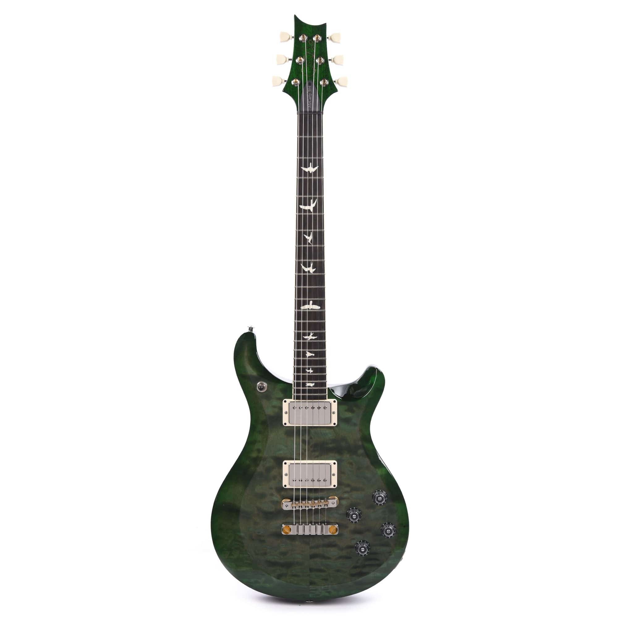 PRS Special Run S2 McCarty 594 Quilt Top Trampas Green w/Ebony Fingerboard Electric Guitars / Solid Body