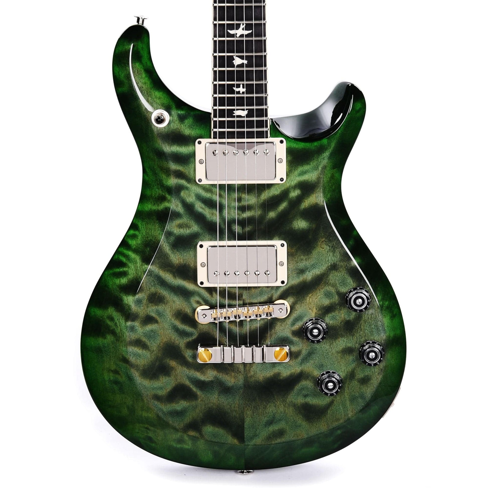PRS Special Run S2 McCarty 594 Quilt Top Trampas Green w/Ebony Fingerboard Electric Guitars / Solid Body