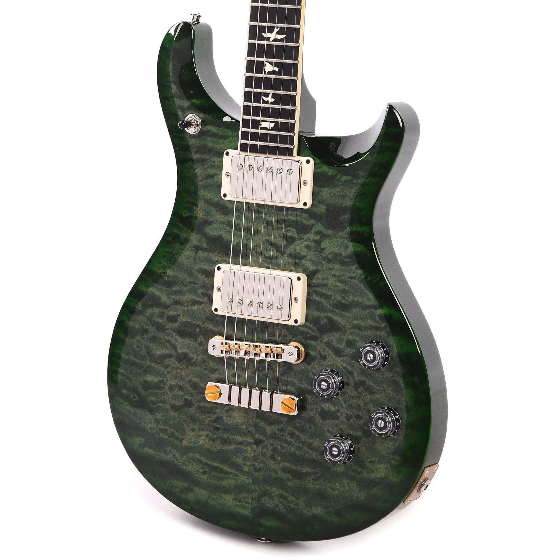 PRS Special Run S2 McCarty 594 Quilt Top Trampas Green w/Ebony Fingerboard Electric Guitars / Solid Body