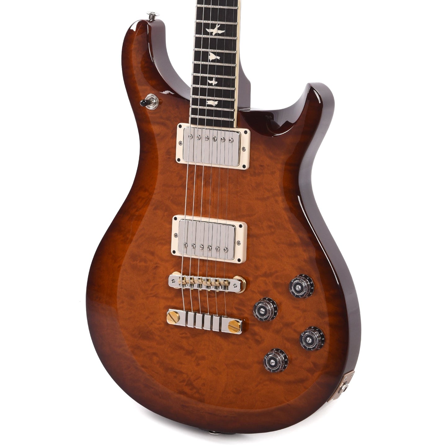 PRS Special Run S2 McCarty 594 Quilt Top Violin Amber Sunburst w/Ebony Fingerboard Electric Guitars / Solid Body