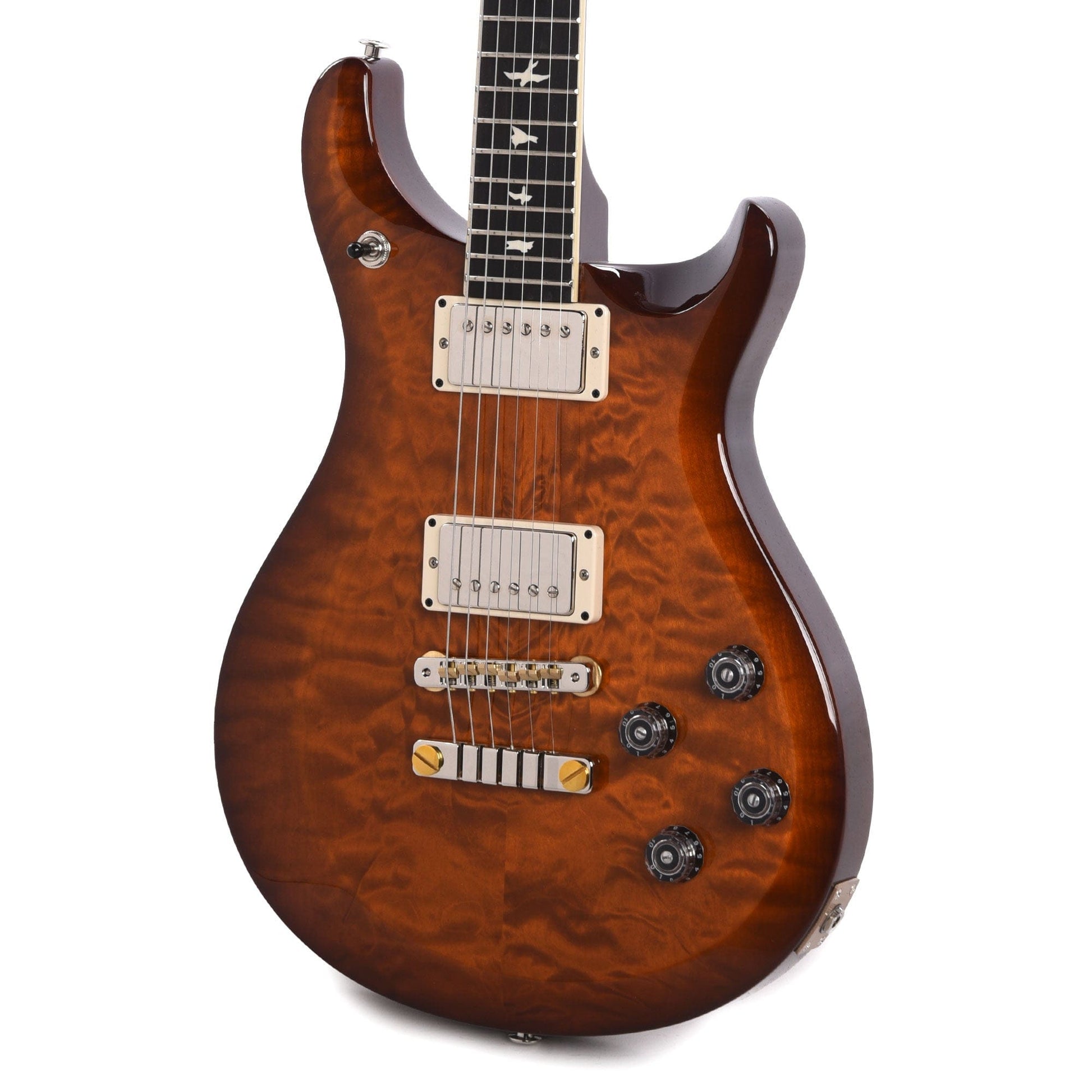PRS Special Run S2 McCarty 594 Quilt Top Violin Amber Sunburst w/Ebony Fingerboard Electric Guitars / Solid Body