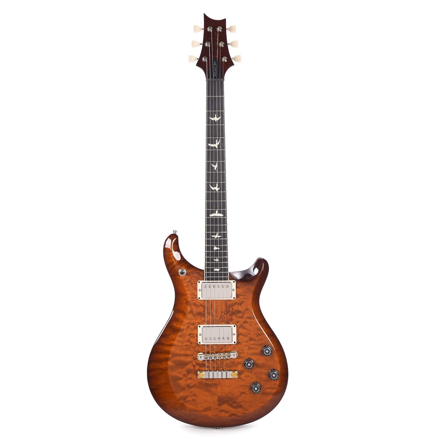 PRS Special Run S2 McCarty 594 Quilt Top Violin Amber Sunburst w/Ebony Fingerboard Electric Guitars / Solid Body