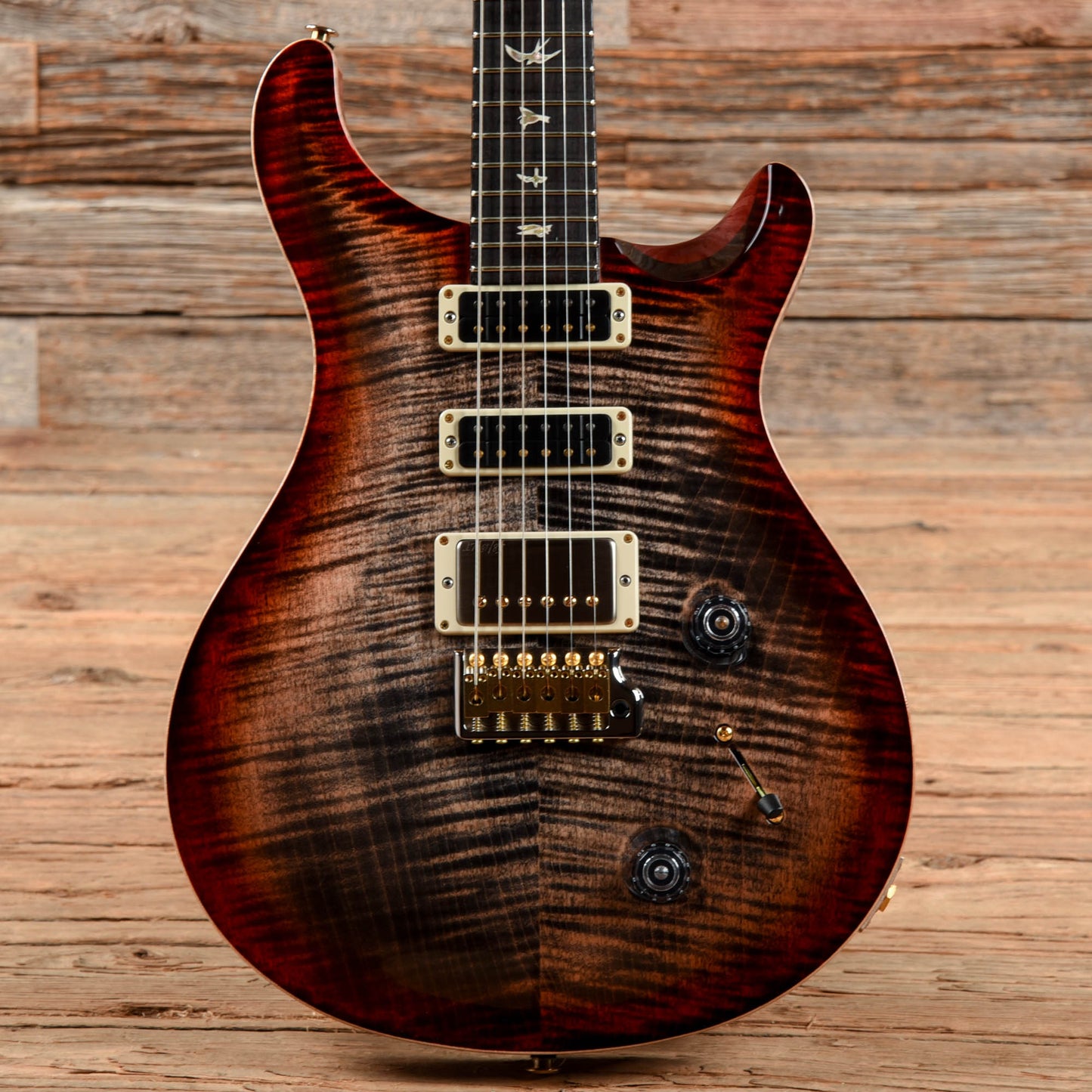 PRS Studio 10-Top Charcoal Cherry Burst 2022 Electric Guitars / Solid Body