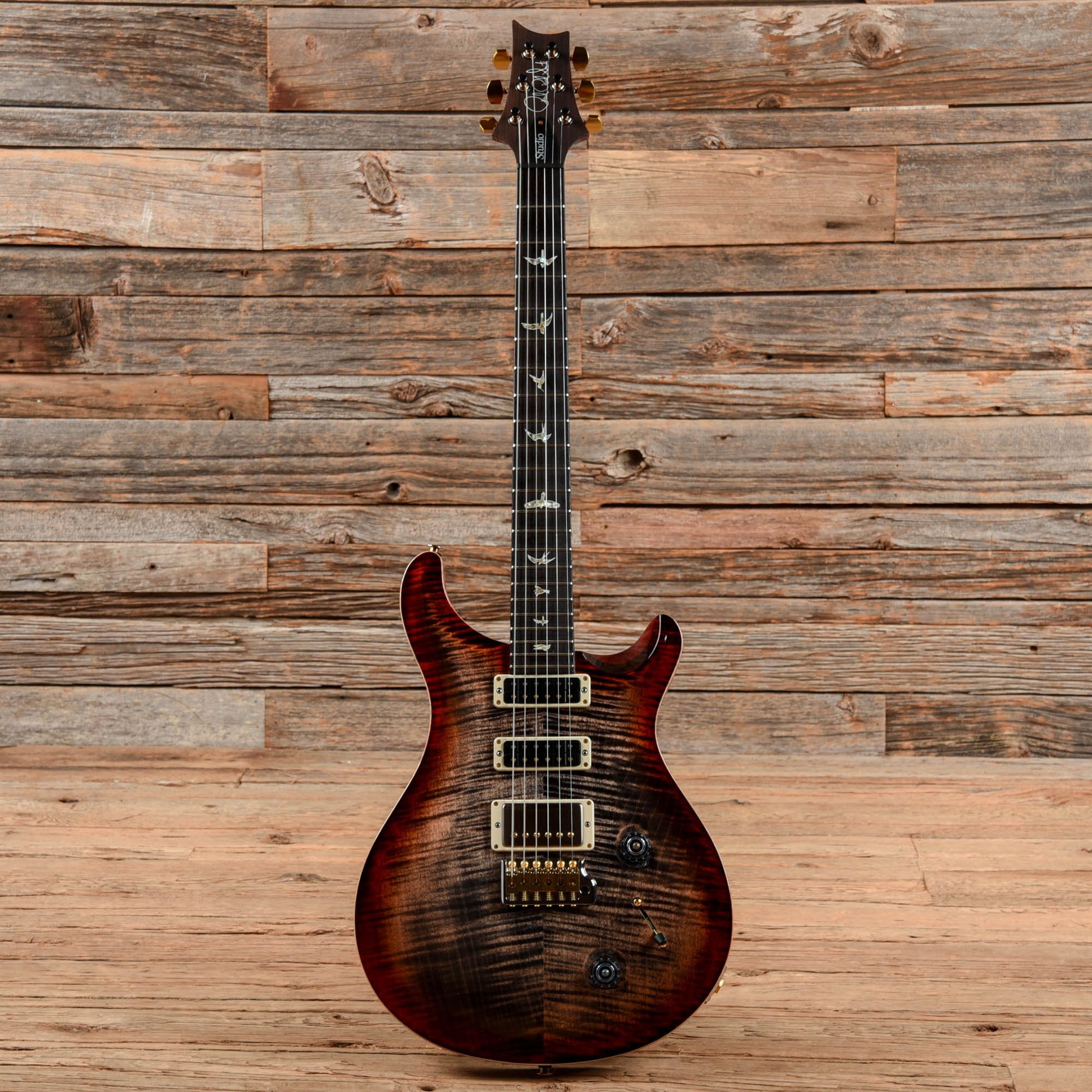 PRS Studio 10-Top Charcoal Cherry Burst 2022 Electric Guitars / Solid Body