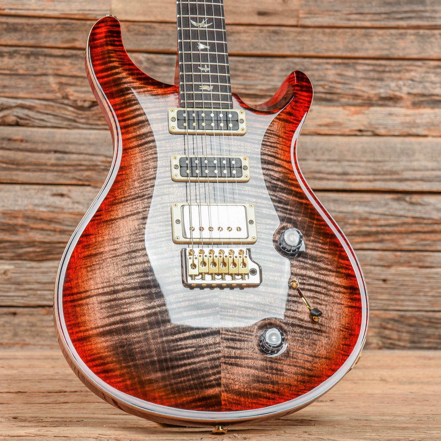 PRS Studio 10-Top Charcoal Cherry Burst 2022 Electric Guitars / Solid Body