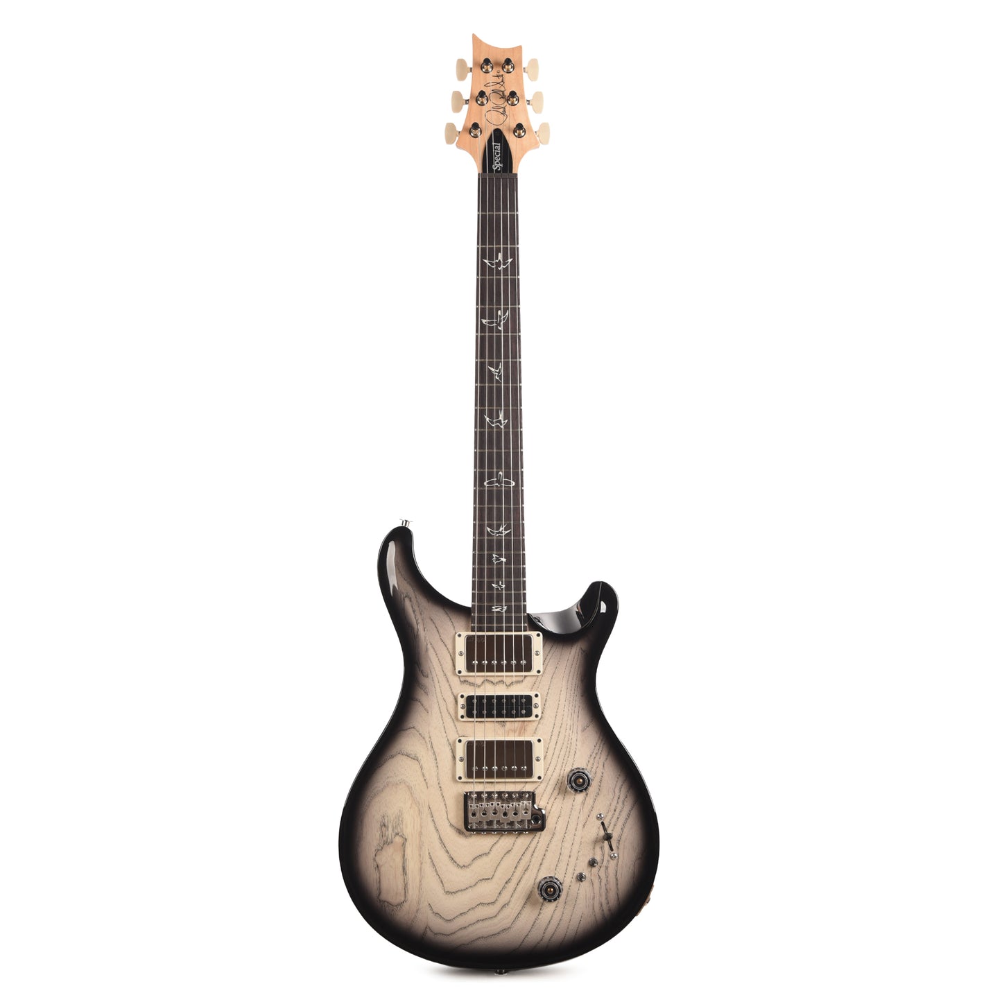 PRS Swamp Ash Special White Doghair Smokeburst Electric Guitars / Solid Body