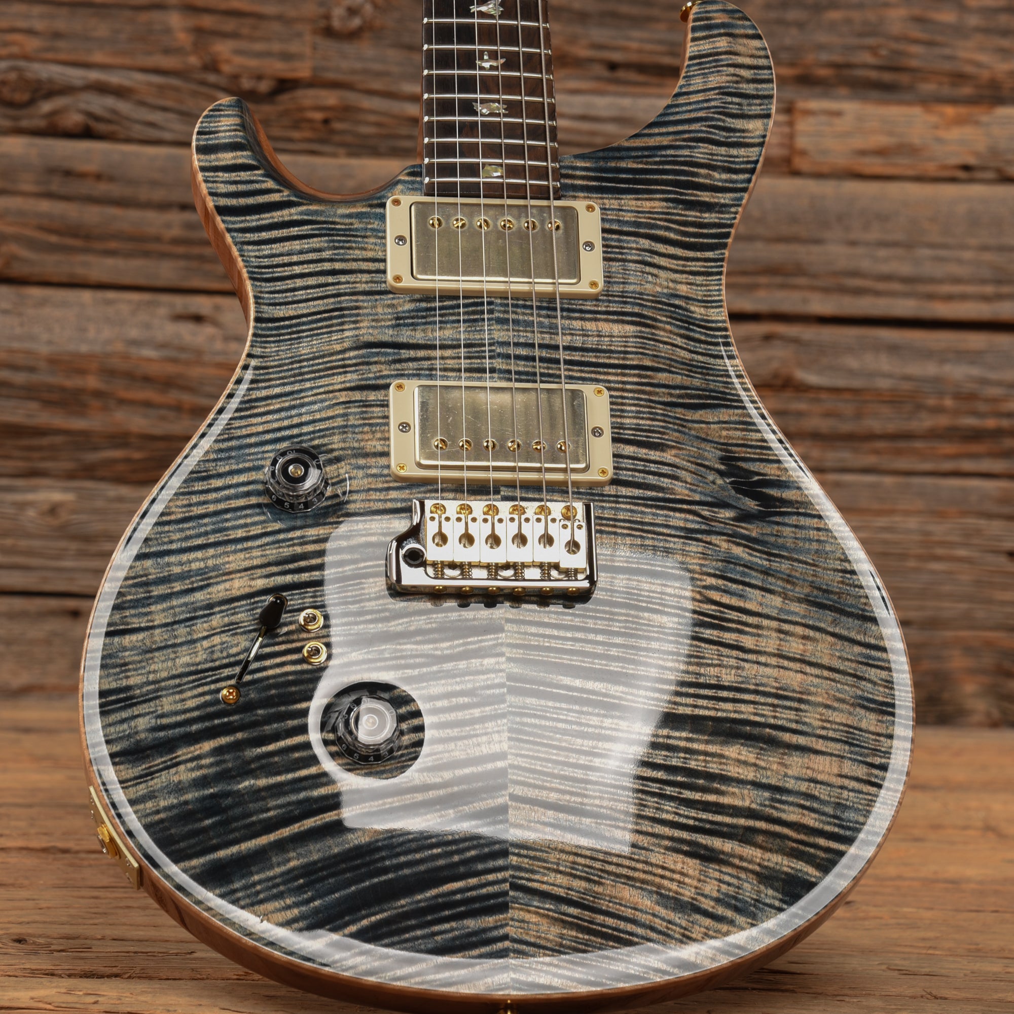 PRS Wood Library Custom 24 10-Top  2020 LEFTY Electric Guitars / Solid Body