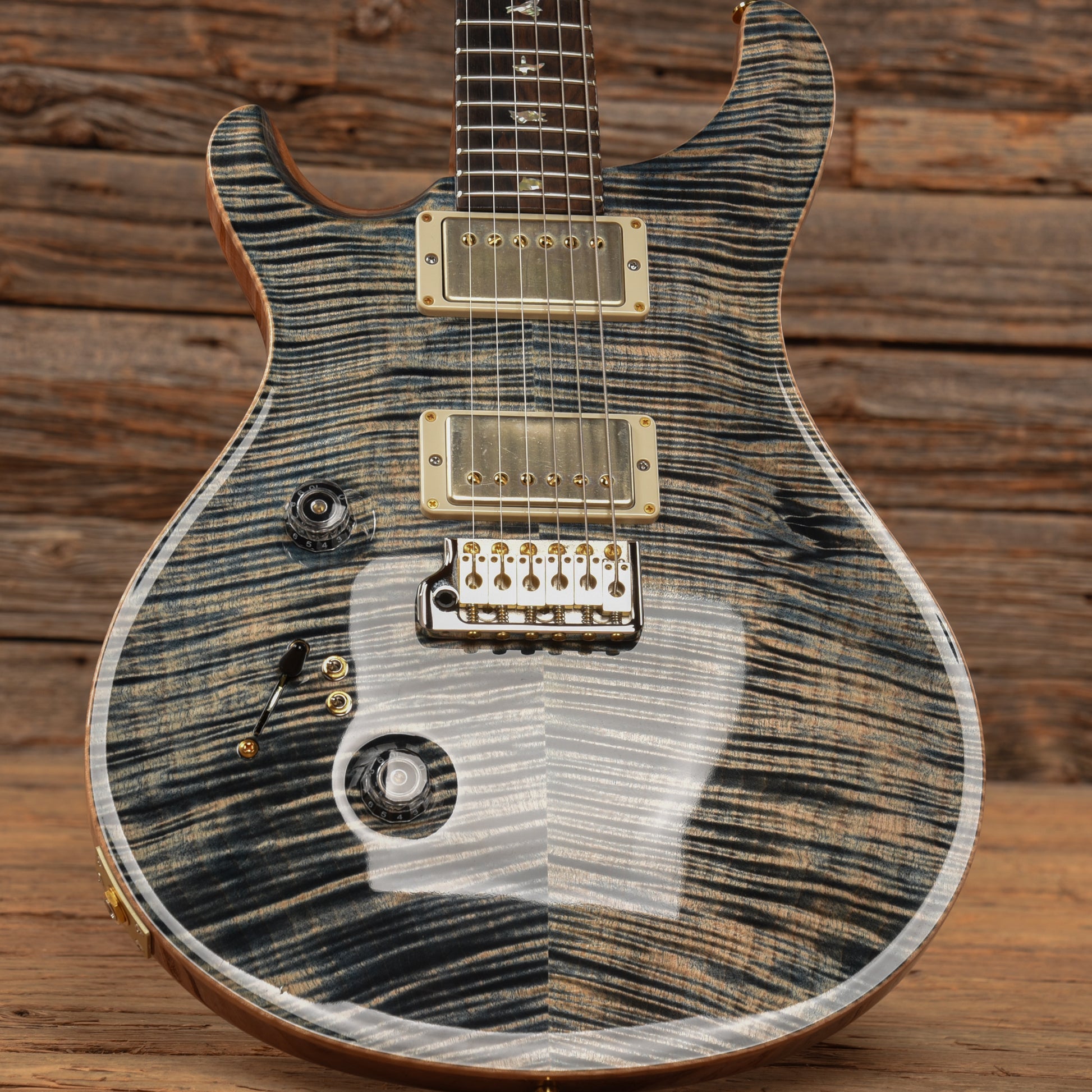 PRS Wood Library Custom 24 10-Top  2020 LEFTY Electric Guitars / Solid Body