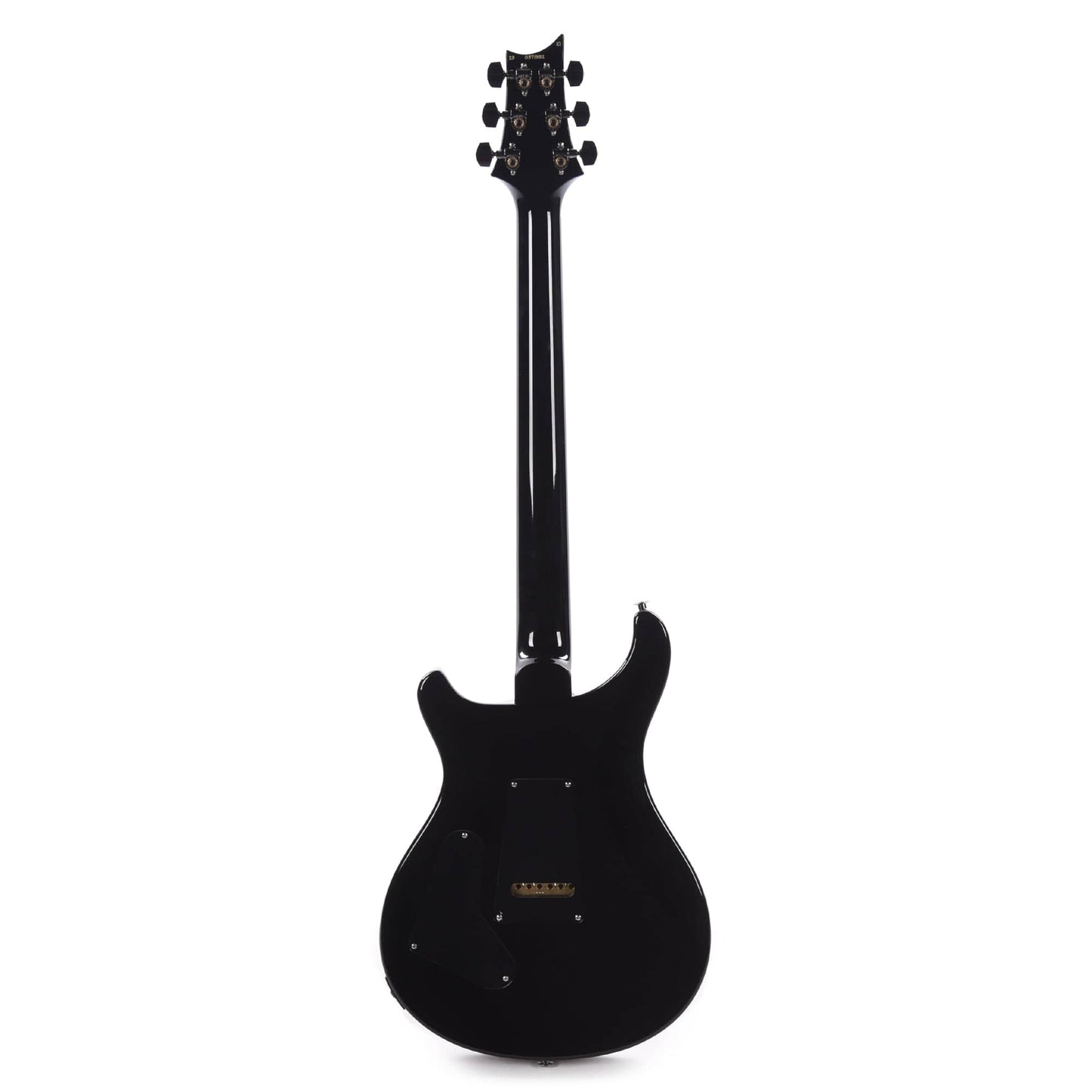 PRS Wood Library Custom 24 10-Top Flame Blood Orange Smokeburst w/Ziricote Fingerboard & Smoked Black Hardware Electric Guitars / Solid Body