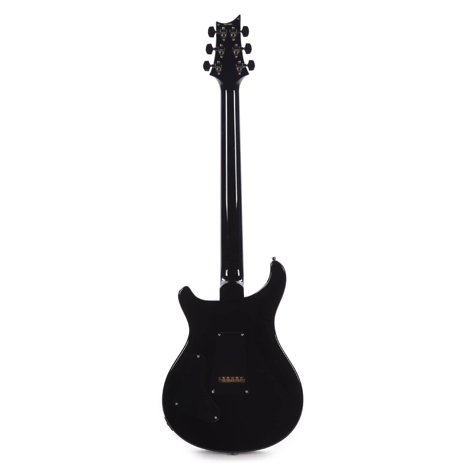 PRS Wood Library Custom 24 10-Top Flame Blood Orange Smokeburst w/Ziricote Fingerboard & Smoked Black Hardware Electric Guitars / Solid Body