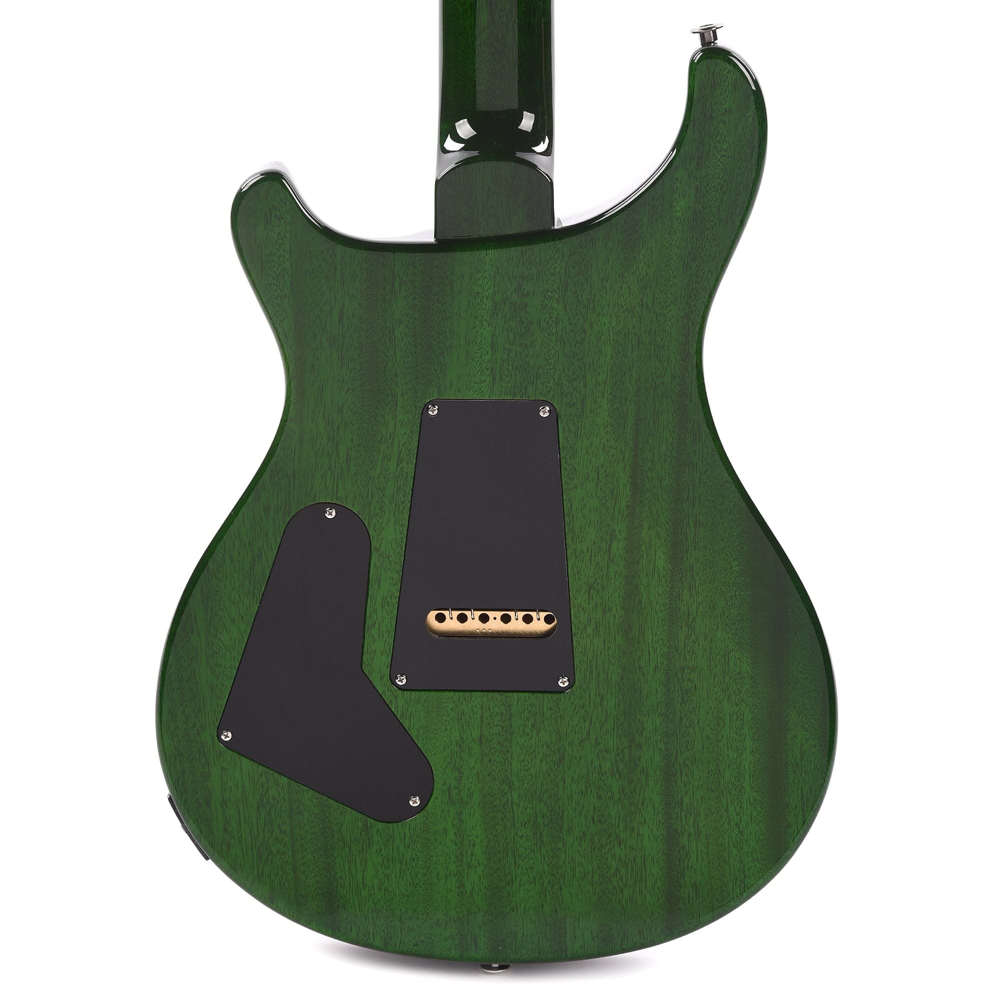 PRS Wood Library Custom 24 10-Top Flame Charcoal Jade Burst w/Ziricote Fingerboard & Smoked Black Hardware Electric Guitars / Solid Body