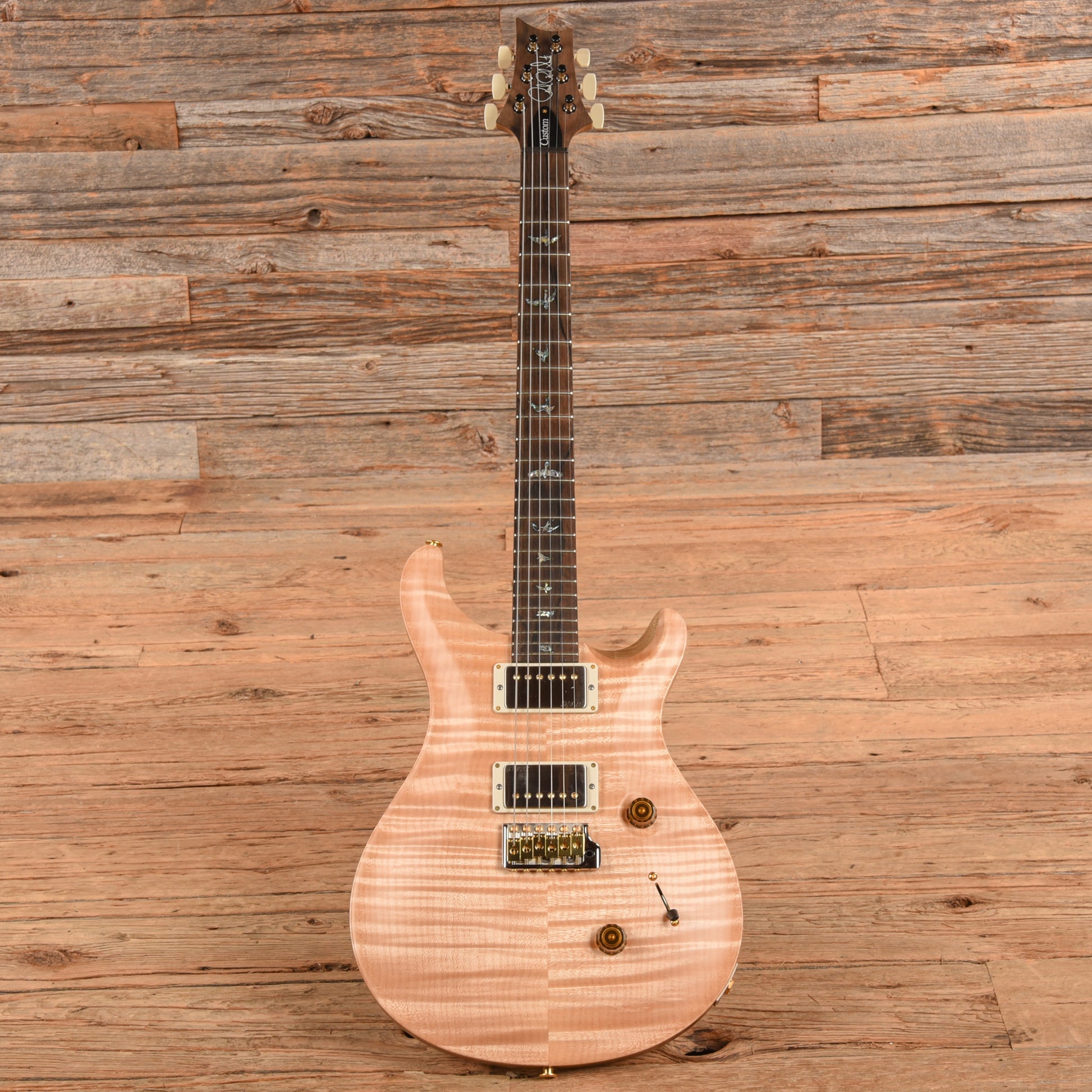 PRS Wood Library Custom 24 10-Top Natural 2024 Electric Guitars / Solid Body