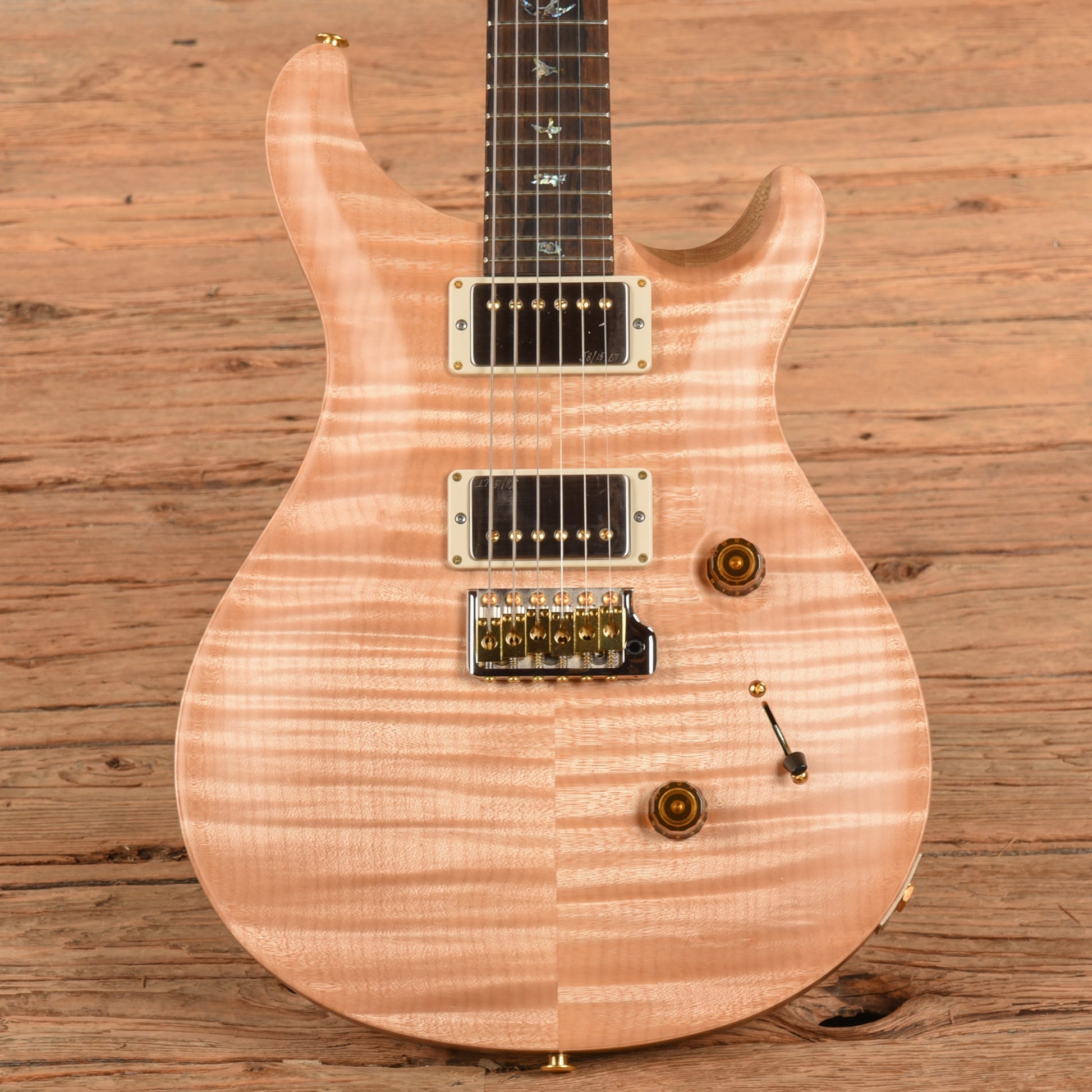 PRS Wood Library Custom 24 10-Top Natural 2024 Electric Guitars / Solid Body