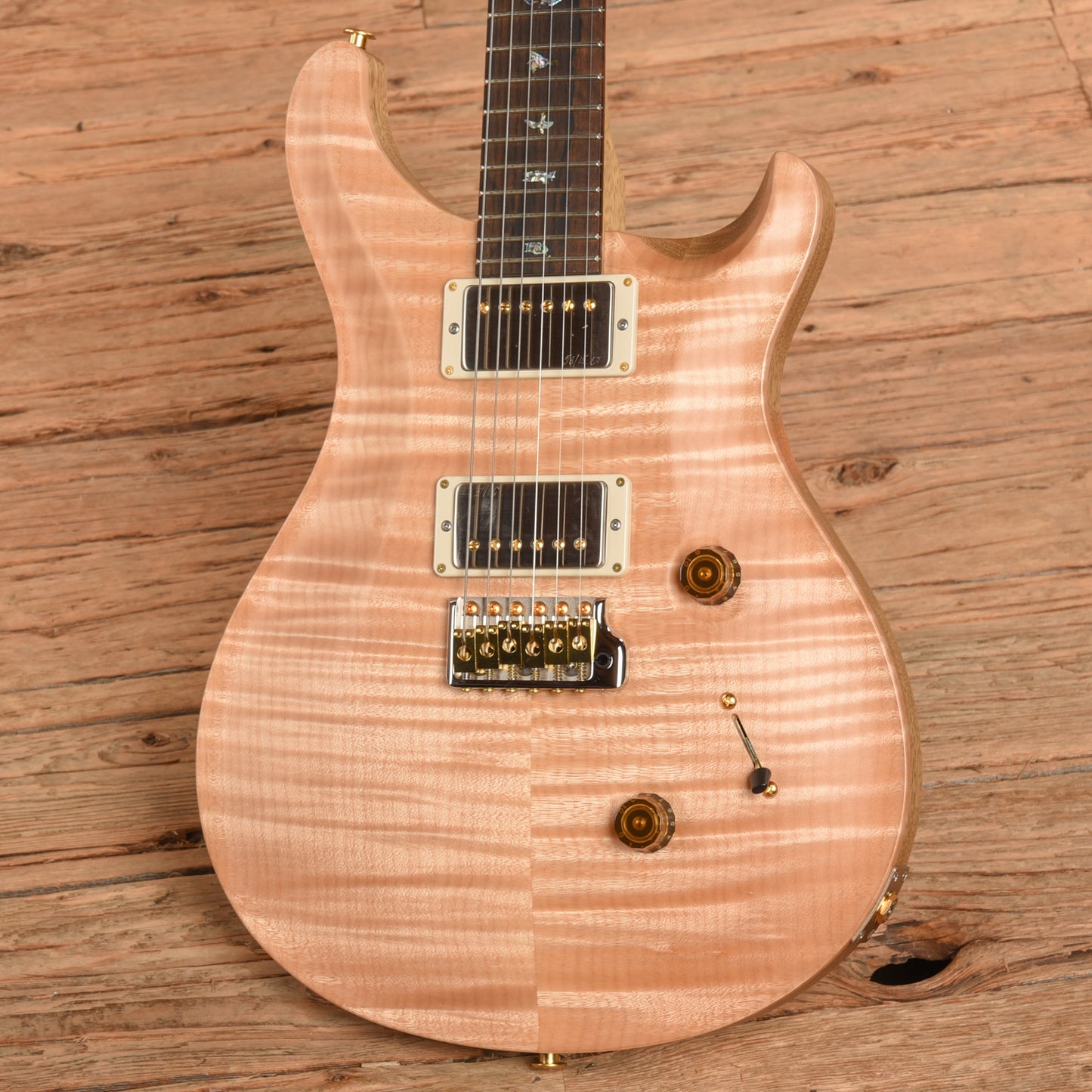 PRS Wood Library Custom 24 10-Top Natural 2024 Electric Guitars / Solid Body