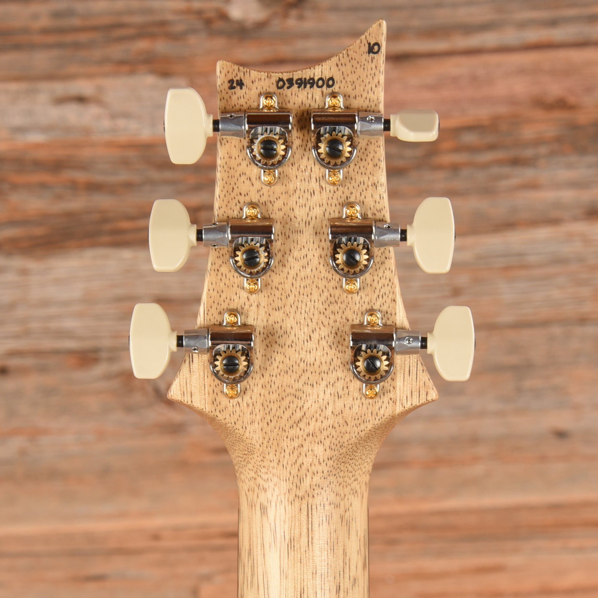 PRS Wood Library Custom 24 10-Top Natural 2024 Electric Guitars / Solid Body