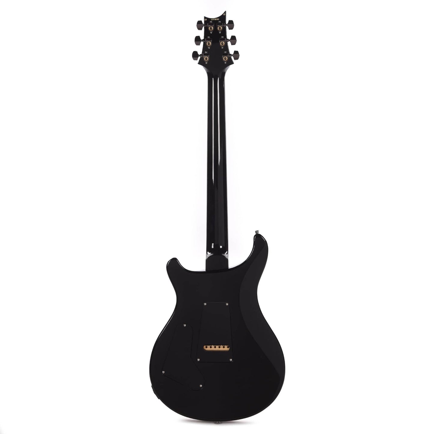 PRS Wood Library Custom 24 10-Top Quilt Blood Orange Smokeburst w/Ebony Fingerboard & Smoked Black Hardware Electric Guitars / Solid Body