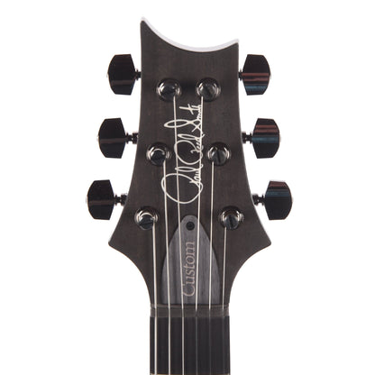 PRS Wood Library Custom 24 10-Top Quilt Blood Orange Smokeburst w/Ebony Fingerboard & Smoked Black Hardware Electric Guitars / Solid Body