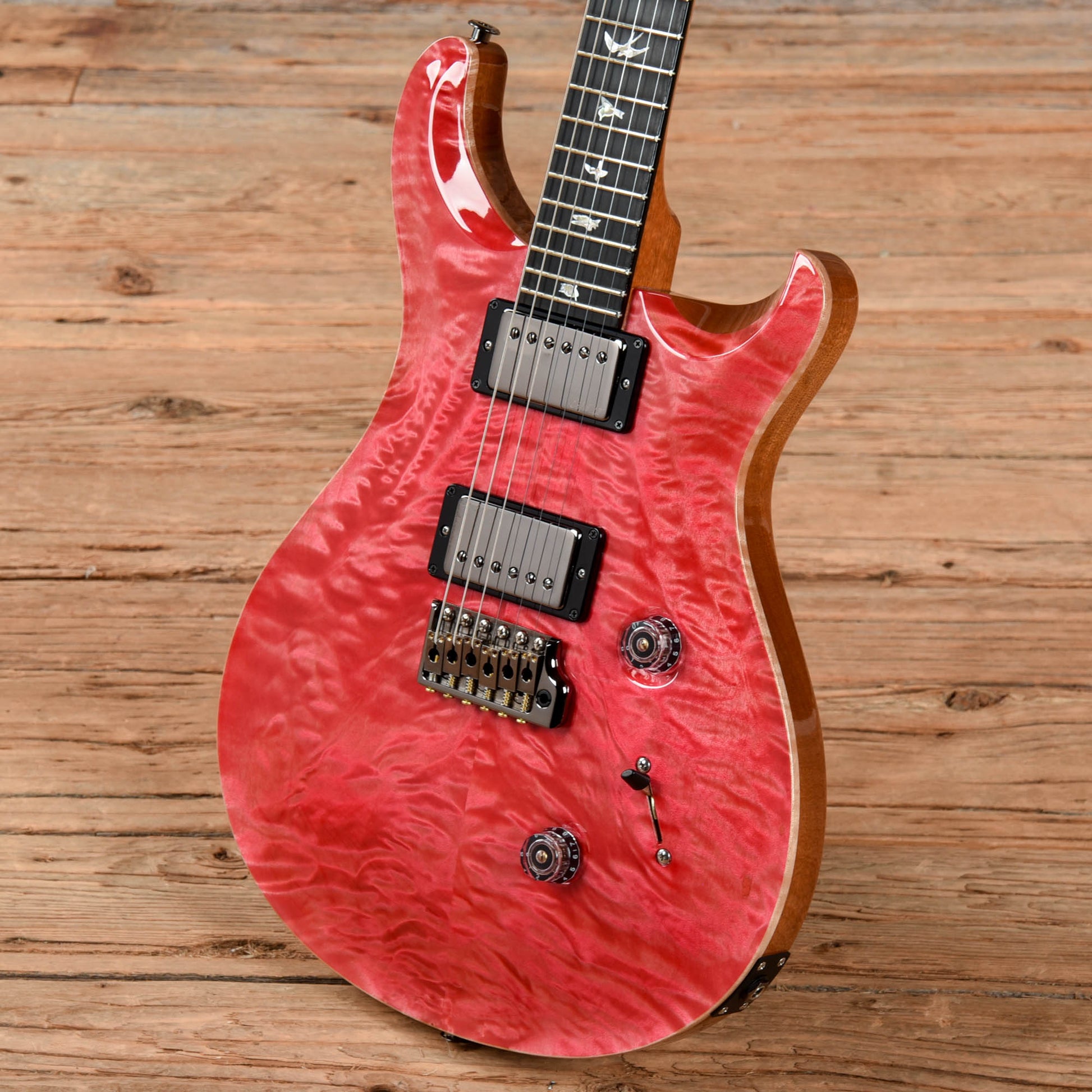 PRS Wood Library Custom 24 10-Top Quilt Bonnie Pink 2023 Electric Guitars / Solid Body