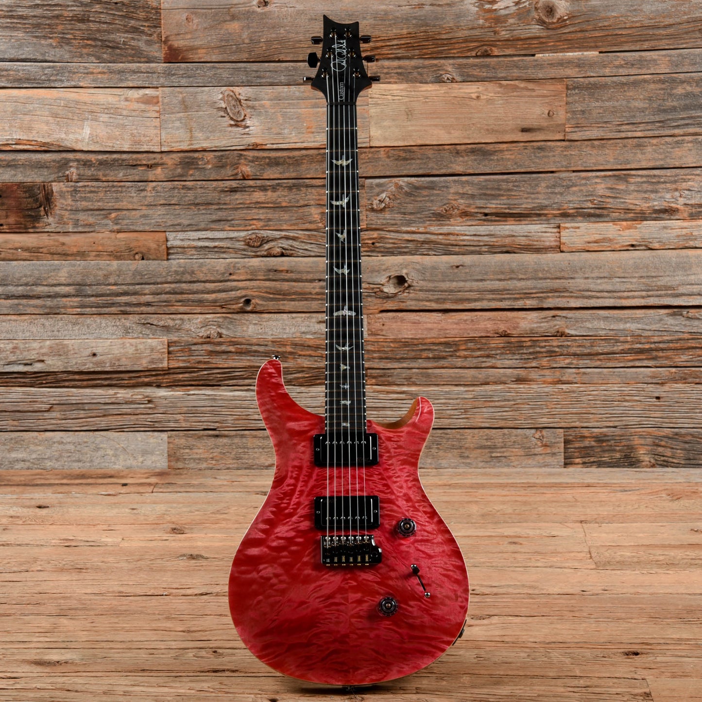 PRS Wood Library Custom 24 10-Top Quilt Bonnie Pink 2023 Electric Guitars / Solid Body
