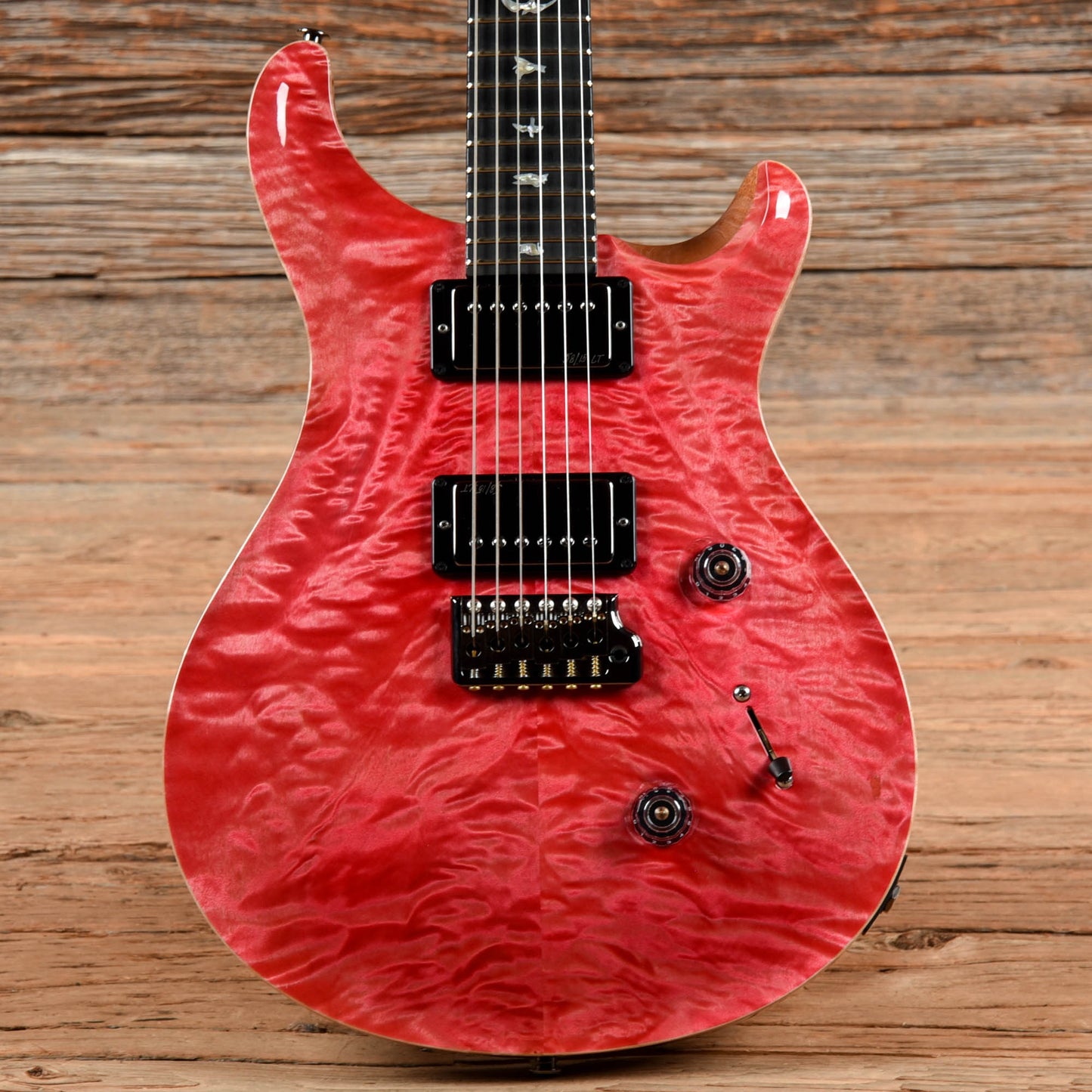 PRS Wood Library Custom 24 10-Top Quilt Bonnie Pink 2023 Electric Guitars / Solid Body