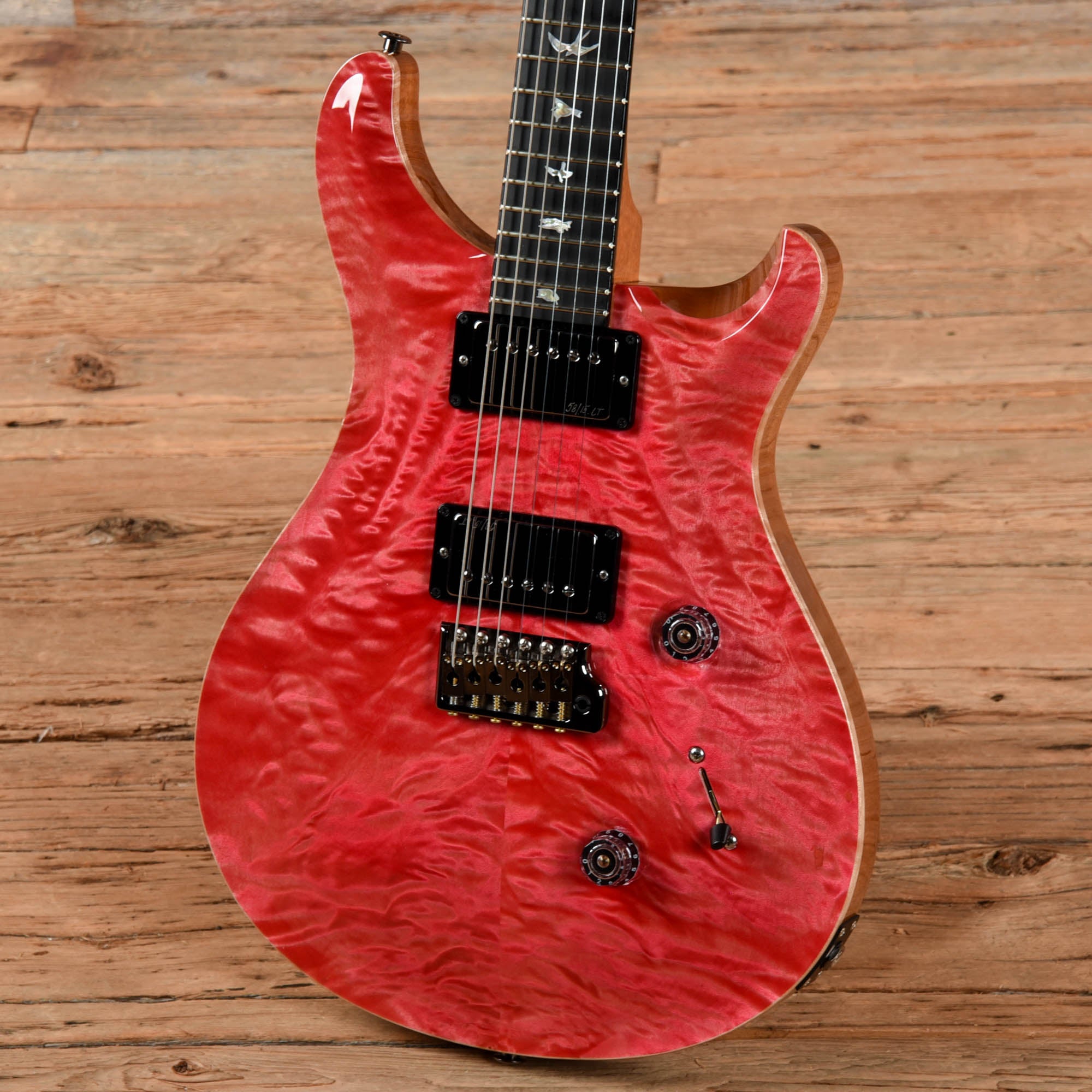 PRS Wood Library Custom 24 10-Top Quilt Bonnie Pink 2023 Electric Guitars / Solid Body