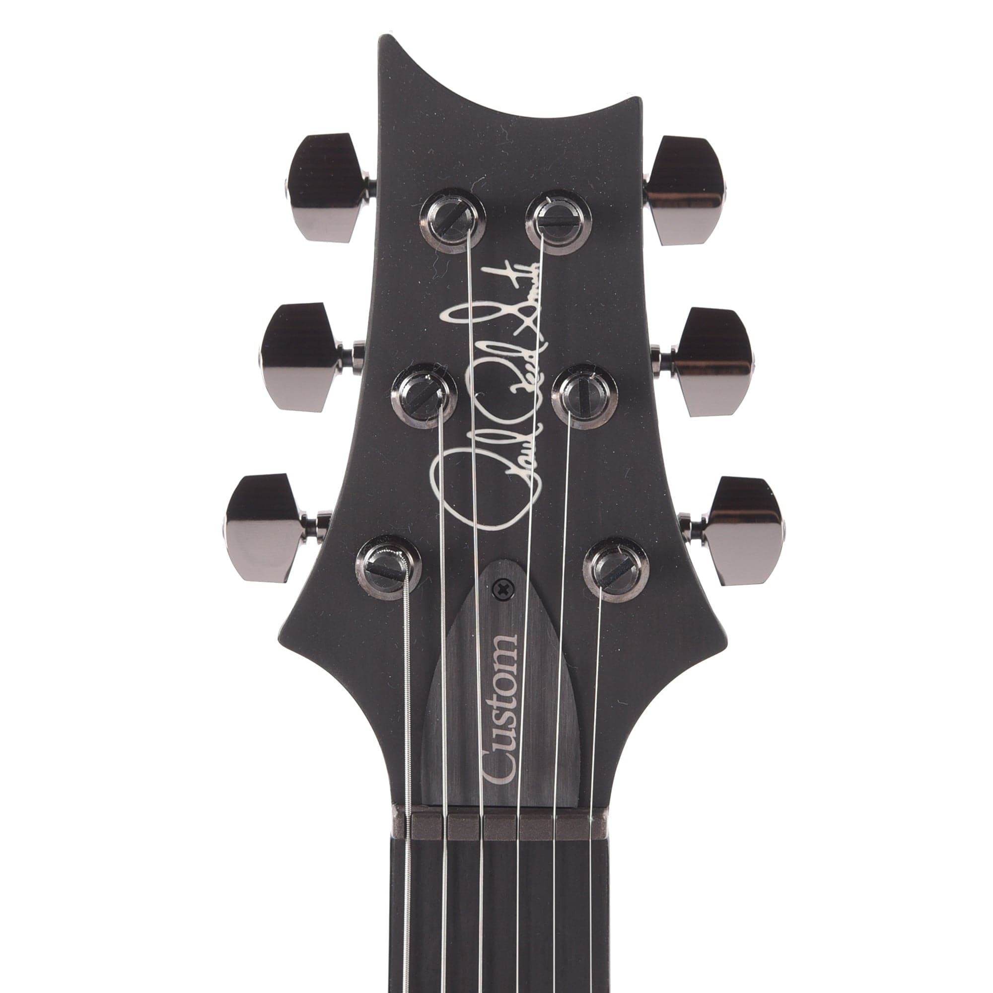 PRS Wood Library Custom 24 10-Top Quilt Charcoal Jade Burst w/Ebony Fingerboard & Smoked Black Hardware Electric Guitars / Solid Body