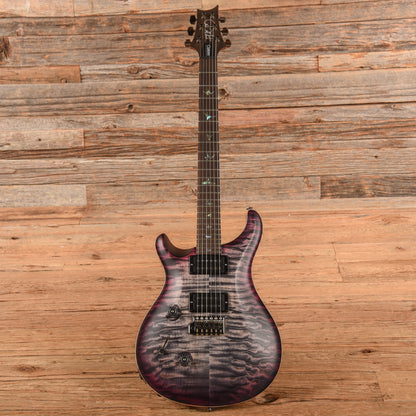 PRS Wood Library Custom 24 10-Top Satin w/Brazilian Rosewood Fretboard Purple Burst 2023 LEFTY Electric Guitars / Solid Body