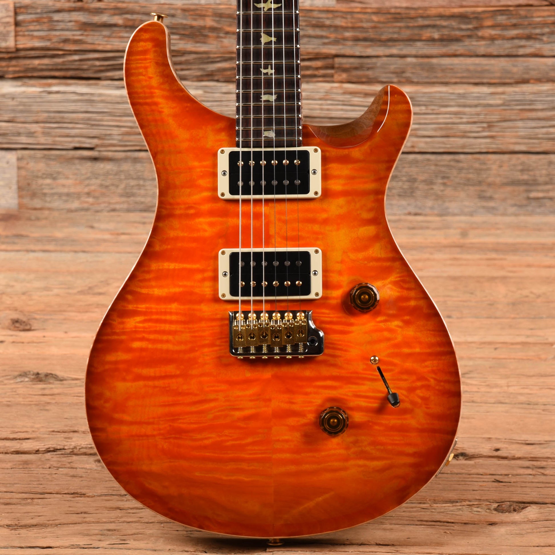 PRS Wood Library Custom 24 10-Top Solana Burst 2023 Electric Guitars / Solid Body