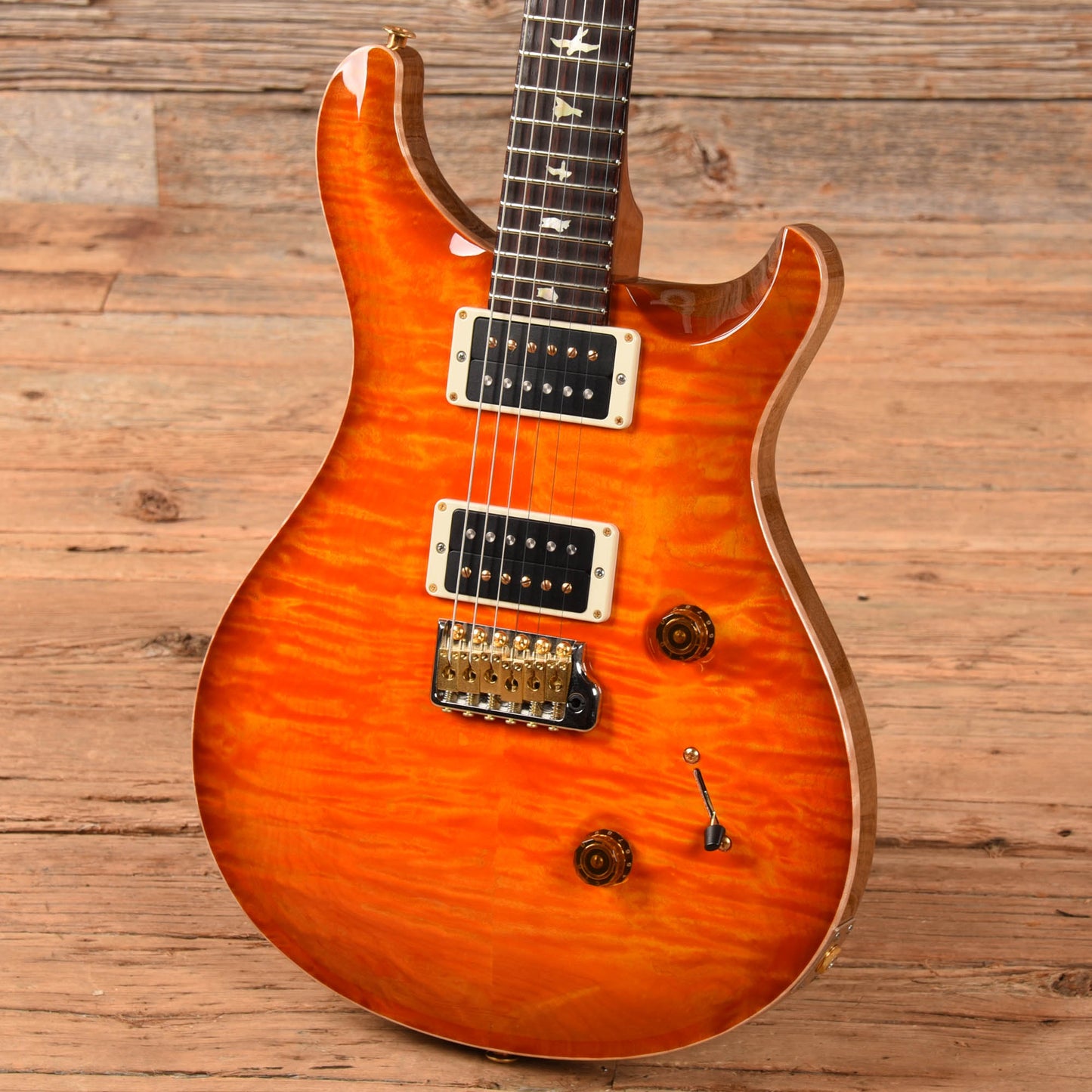 PRS Wood Library Custom 24 10-Top Solana Burst 2023 Electric Guitars / Solid Body