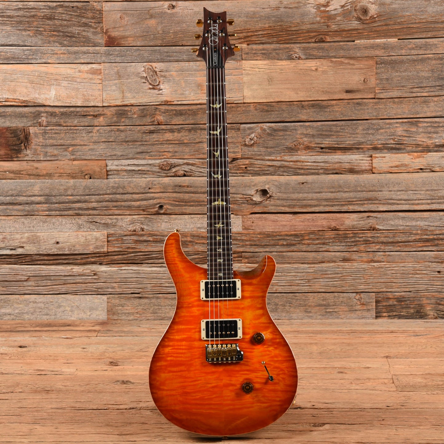 PRS Wood Library Custom 24 10-Top Solana Burst 2023 Electric Guitars / Solid Body