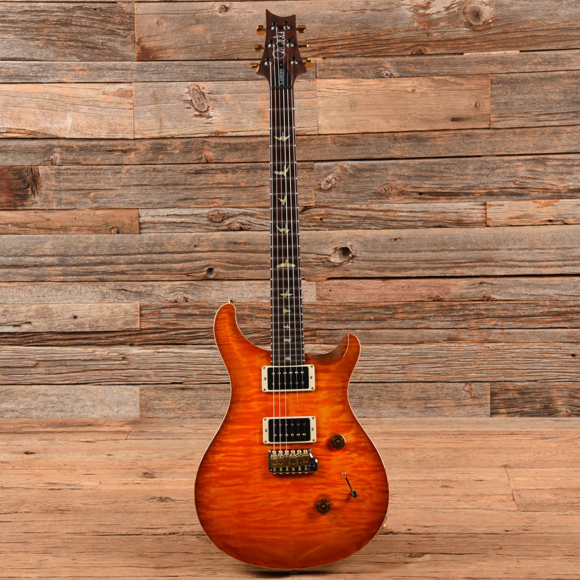 PRS Wood Library Custom 24 10-Top Solana Burst 2023 Electric Guitars / Solid Body