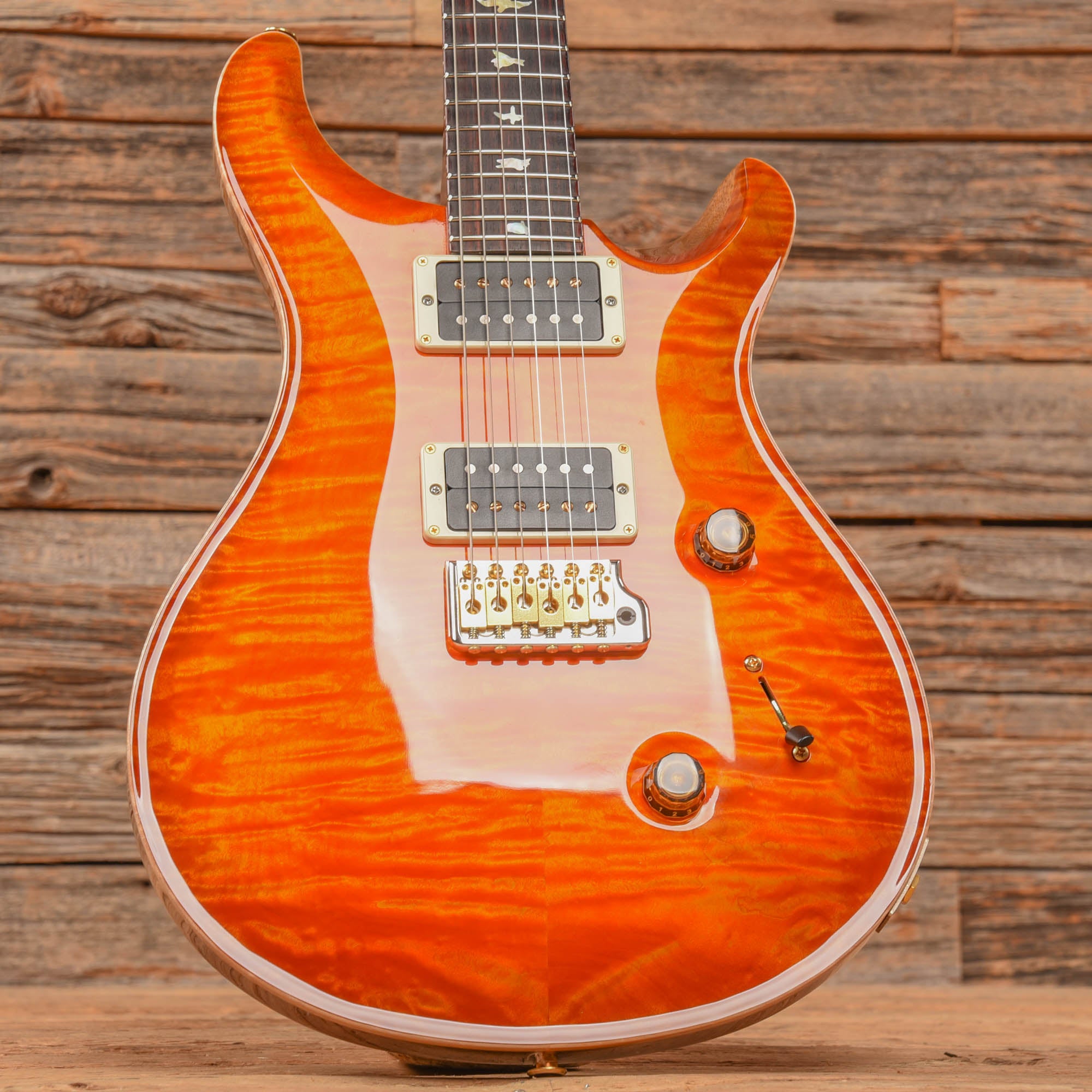 PRS Wood Library Custom 24 10-Top Solana Burst 2023 Electric Guitars / Solid Body