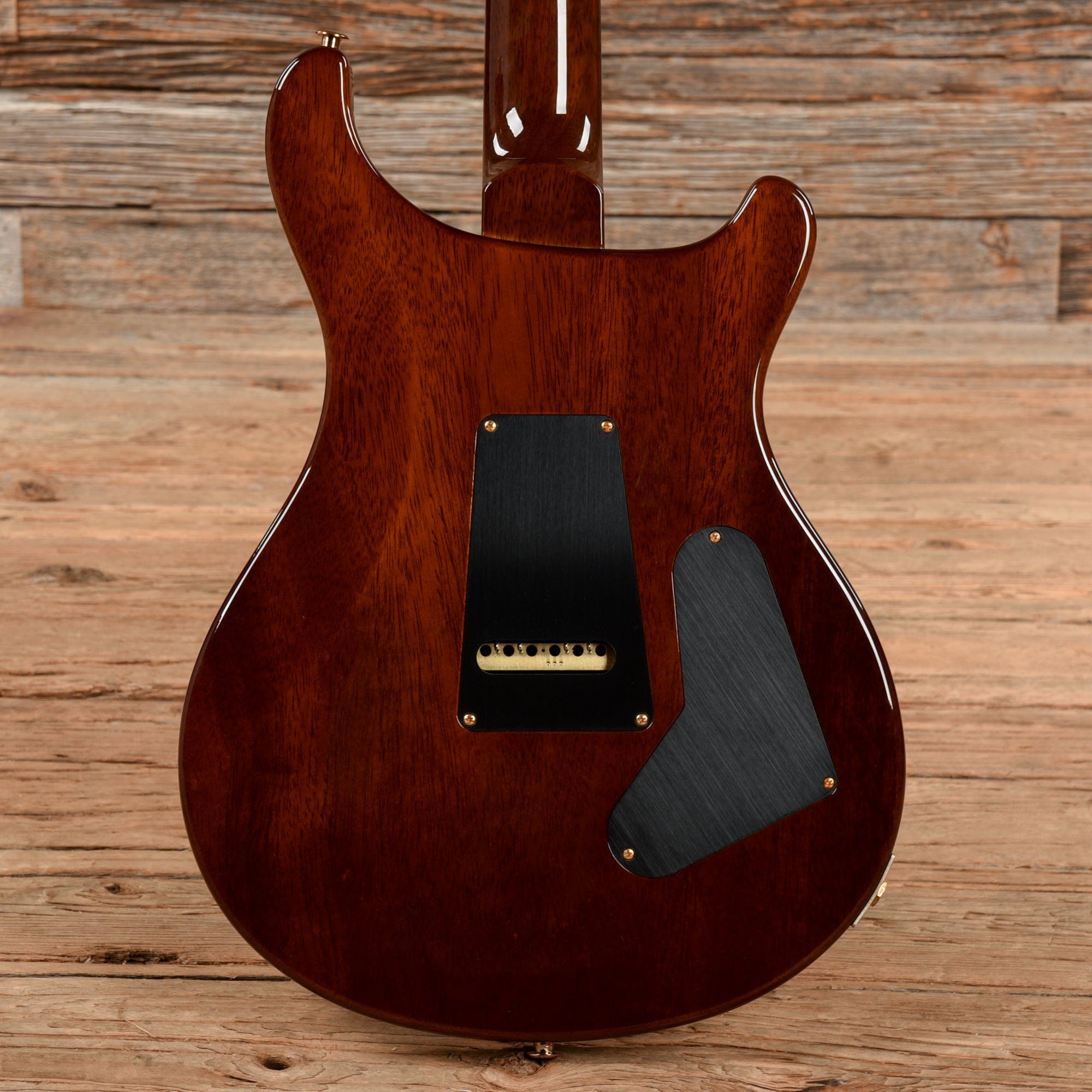 PRS Wood Library Custom 24 10-Top w/Brazilian Rosewood Fretboard Black Gold 2022 LEFTY Electric Guitars / Solid Body