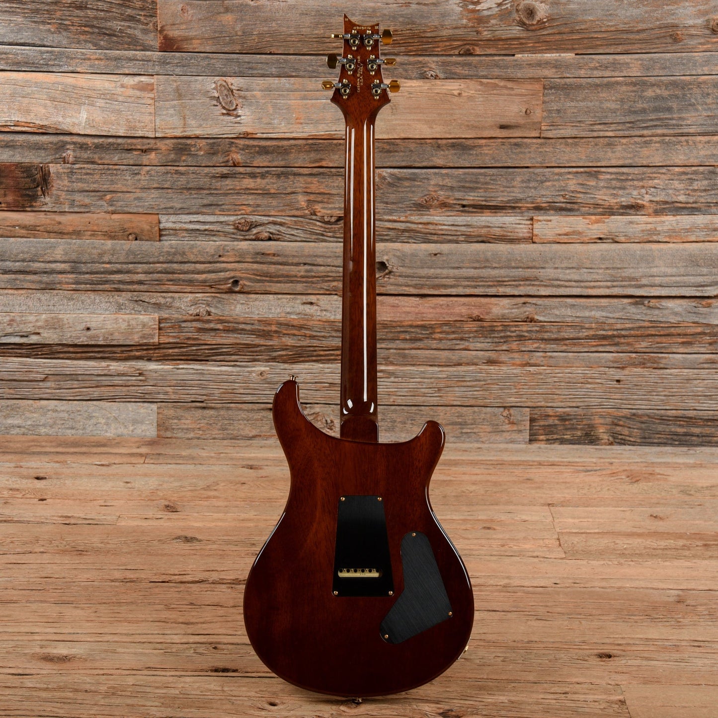 PRS Wood Library Custom 24 10-Top w/Brazilian Rosewood Fretboard Black Gold 2022 LEFTY Electric Guitars / Solid Body