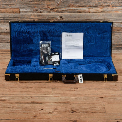 PRS Wood Library Custom 24 10-Top w/Brazilian Rosewood Fretboard Black Gold 2022 LEFTY Electric Guitars / Solid Body