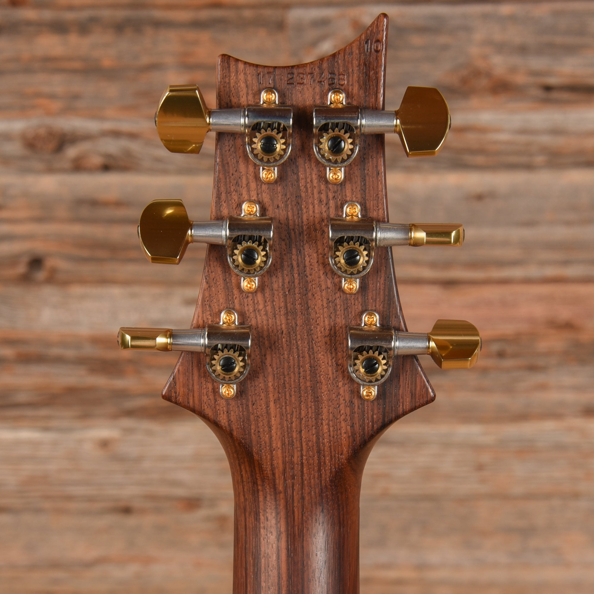 PRS Wood Library Custom 24 10-Top w/Rosewood Neck Faded Blue Denim 2017 Electric Guitars / Solid Body