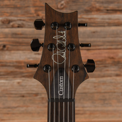 PRS Wood Library Custom 24 Blood Orange Smokeburst 2023 Electric Guitars / Solid Body
