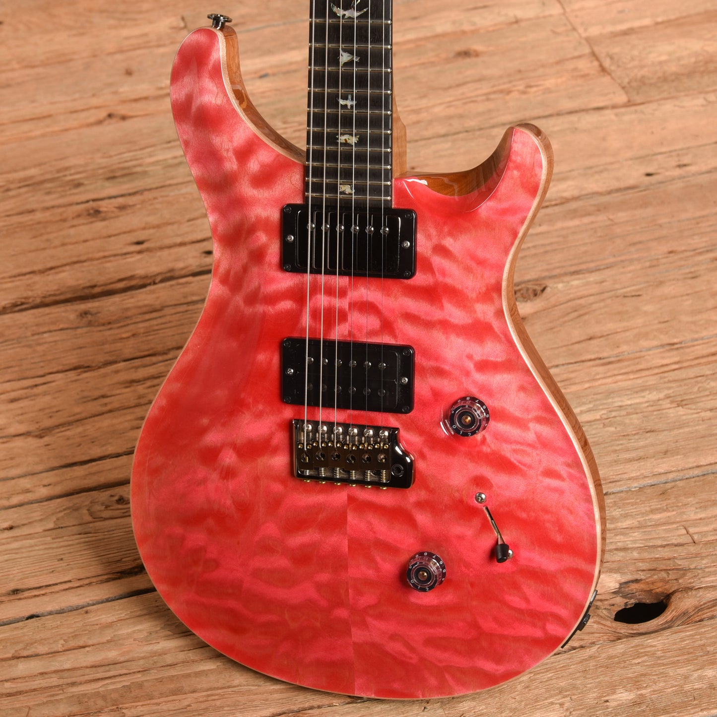 PRS Wood Library Custom 24 Bonnie Pink 2021 Electric Guitars / Solid Body