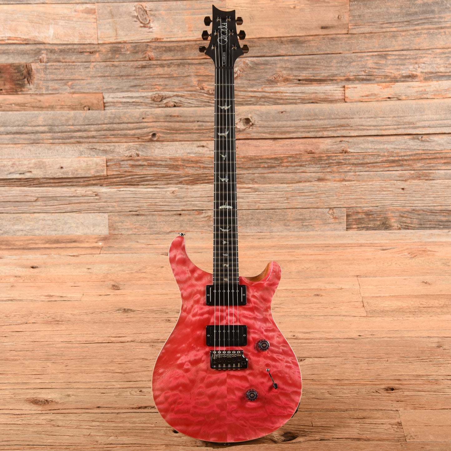 PRS Wood Library Custom 24 Bonnie Pink 2021 Electric Guitars / Solid Body