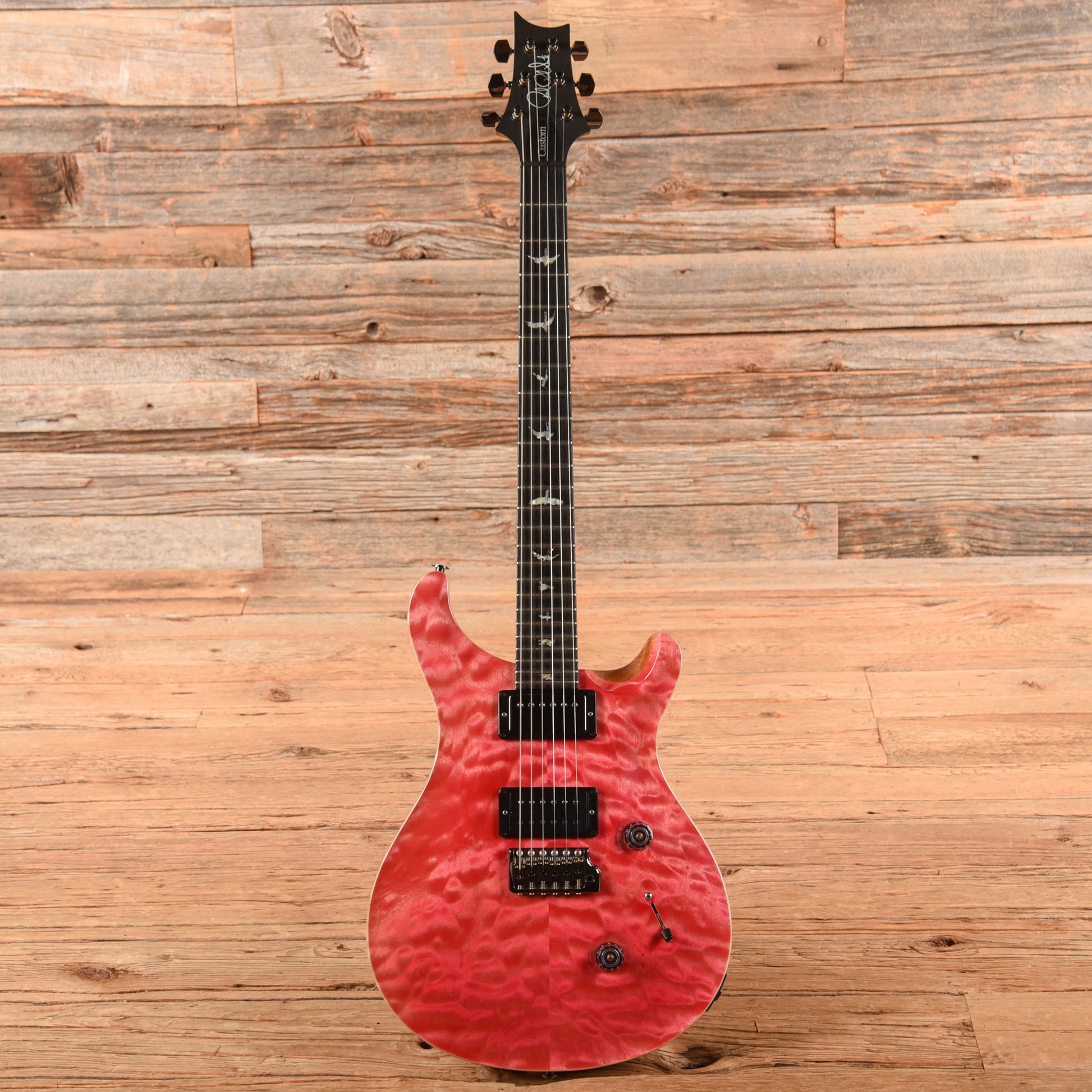 PRS Wood Library Custom 24 Bonnie Pink 2021 Electric Guitars / Solid Body