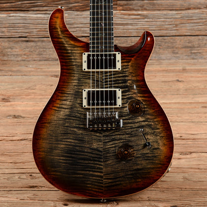PRS Wood Library Custom 24 Charcoal Cherry Burst 2014 Electric Guitars / Solid Body