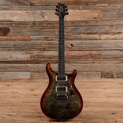 PRS Wood Library Custom 24 Charcoal Cherry Burst 2014 Electric Guitars / Solid Body