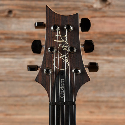 PRS Wood Library Custom 24 Charcoal Cherry Burst 2014 Electric Guitars / Solid Body